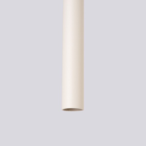 Hängelampe Beige Stahl G9 L:15 cm 2-flammig akzentuiert