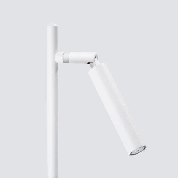 Tischleuchte verstellbar Weiß G9 43 cm Schreibtisch