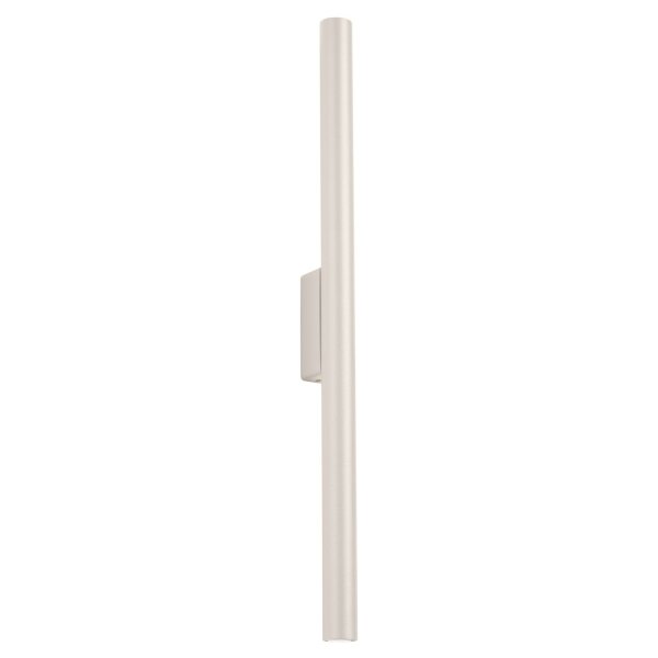 Wandleuchte Up Down Beige Stahl G9 H:50 cm indirekt