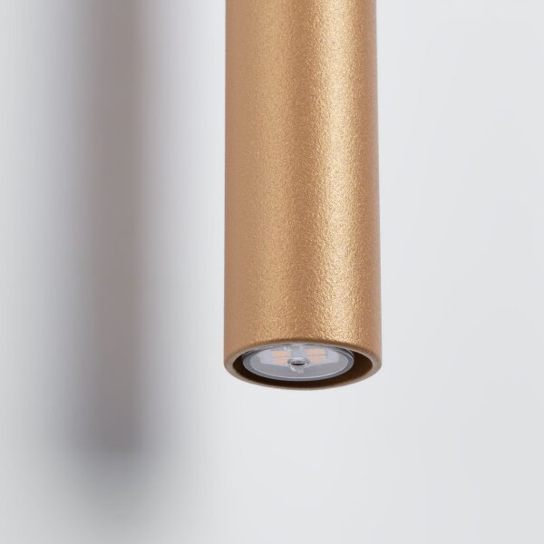 Up Down Wandlampe Gold Stahl G9 H:50 cm indirekt