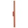 Up Down Wandleuchte Ocker Stahl G9 H:50 cm indirekt