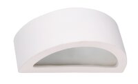 Up Down Wandlampe Keramik Weiß E27 B:30 cm blendarm