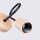 Wandleuchte mit Arm Holz Stahl Schwarz E27 H:24 cm