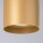 Deckenleuchte Aluminium Gold GU10 Ø12 cm rund Aufbau