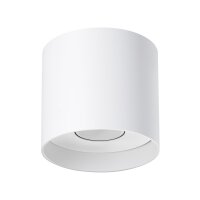 Deckenlampe Aluminium Weiß GU10 Ø12 cm rund...