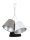 Suspension Rétro Gris Argent Noir 3-flmg
