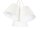 Lampe suspendue table à manger lampe de salon blanc tissu