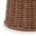 Tischleuchte Rattan IP54 Terrasse Garten E27 H:38 cm