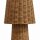 LED Akku Stehlampe dimmbar IP54 3000 K 109 cm Rattan