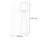 LED Akku Stehlampe dimmbar IP65 3000-6500 K Anthrazit