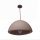 Pendelleuchte Außen Weiß E27 IP44 Ø38 cm rund Terrasse