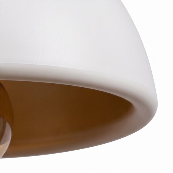 LED Akku Hängelampe Außen Weiß dimmbar IP54 Ø38cm 20h