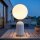 LED Akku Tischleuchte Beige IP54 dimmbar 3000 K 51 cm