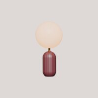 LED Akku Tischlampe Bordeaux IP54 dimmbar 3000 K 51 cm