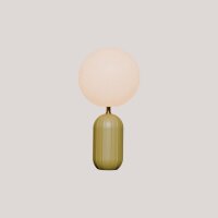 LED Akku Tischlampe Olivgrün IP54 dimmbar 3000 K 51 cm