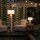 LED Solar Tischlampe Beige dimmbar IP65 3000 K Sensor