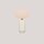 LED Akku Tischlampe Solar dimmbar Beige IP65 3000K 44cm