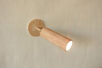 LED Akku Wandspot dimmbar flexibel Schalter 3000K Natur