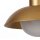 LED Akku Hängelampe dimmbar Senfgelb IP54 3000 K Ø20 cm