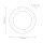LED Wandlampe rund Ø 21,6 cm Alabaster Glas Metall 2825 K