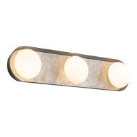 LED Wandlampe Alabaster Glas Metall B: 59,1 cm...
