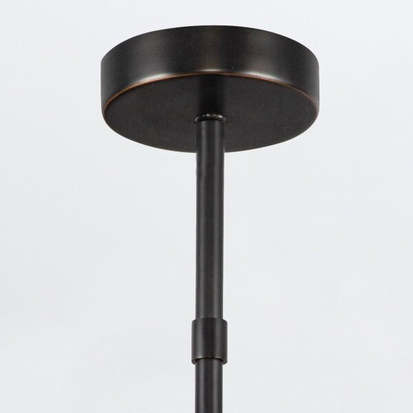 Pendelleuchte LED rund Ø 94,6 cm Metall Glas Alabaster