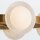 LED Hängeleuchte rund Ø 94,6 cm Metall Glas Alabaster