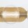 LED Badlampe Kugelschirm Metall Glas IP44 B: 63,1 cm in Gold