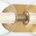 LED Badlampe Kugelschirm Metall Glas IP44 B: 63,1 cm in Gold