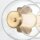 Wandleuchte LED B: 75,6 cm 3000 K IP44 Badezimmer in Gold