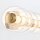 LED Wandlampe IP44 96,7 cm breit 3000 K Metall Glas Bad