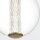 LED Hängeleuchte rund Ø 22 cm 3000 K Metall Glas Kugel