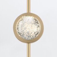 Hängeleuchte LED Metall Glas H: max. 264,5 cm 3000 K