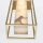 LED Wandlampe Alabaster Metall IP44 61 cm hoch 3000 K Bad