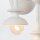 Wandlampe Weiß Antik H: 35,6 cm Metall für 6x E14 Landhaus
