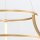 Pendelleuchte LED rund D: 51 cm Metall in Gold gebürstet