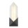 LED Wandleuchte Metall Alabaster H: 30,5 cm Bronze Antik Weiß
