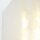 LED Wandlampe innen Alabaster Metall in Messing Antik Weiß