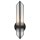Wandlampe Glas Metall H: 38,4 cm in Bronze Antik E27