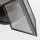 Wandlampe Glas Metall H: 38,4 cm in Bronze Antik E27