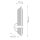 Wandleuchte Metall Glas H: 38,4 cm in Messing Antik E27