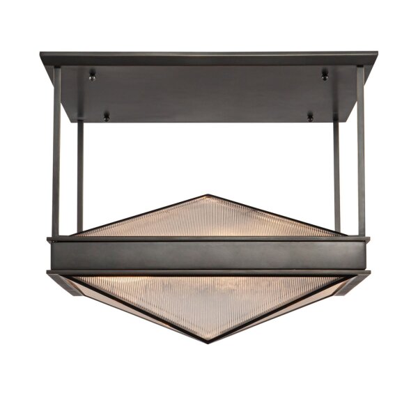 Deckenlampe in Bronze Antik B: 48,3 cm Art Déco ALVIAN