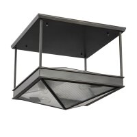 Deckenlampe in Bronze Antik B: 48,3 cm Art Déco...