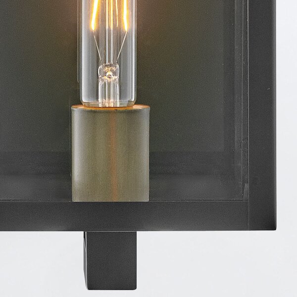 Wandleuchte au0en 40,7 cm IP44 E27 Schwarz Bronze Antik