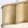 Deckenlampe Metall Glas 45,7 cm breit in Messing Antik