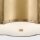 Deckenlampe Metall Glas 45,7 cm breit in Messing Antik