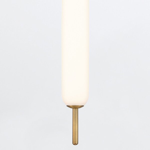 LED Pendelleuchte Glas Metall B: 13 cm 3000 K 810 lm Modern