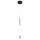 LED Hängeleuchte Metall Glas H: max. 303,5 cm 3000 K