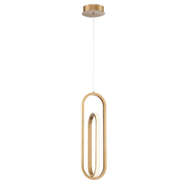 LED Pendelleuchte Metall 21 cm breit H: max. 209,5 cm