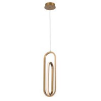 LED Pendelleuchte Metall 21 cm breit H: max. 209,5 cm